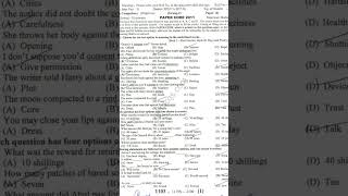 BPS Past English Paper For Test Preparation solved mcqs, STS test, STS and BPS 5 to 15 test