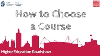 How to Choose a Course