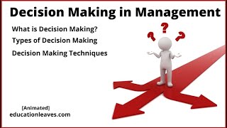 Decision Making, Types of Decision Making, Decision making Techniques #decisionmaking