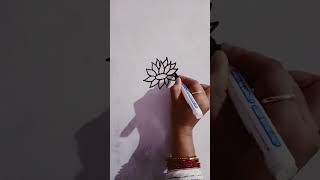 #drawing #art #easydrawing #howtodrawflower #easydrawimg #trending #easydrawing #trebdingshortvideo