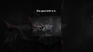 She gave birth to it 💀