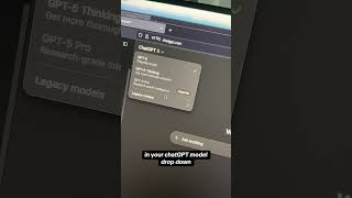 ChatGPT 4o モデルを再度取得する方法 #chatgpt #chatgpt4 #gpt5