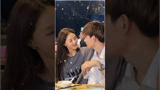 💋 Cute Couple Kissing Status 😍❤️ || She Kissed Him ❤️ || Cute Couple Status || Love Status #shorts