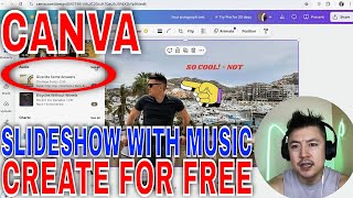 ✅  How To Make A Slideshow With Music In Canva (Free) 🔴