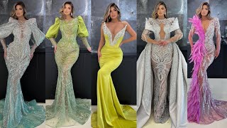 Luxury Party Gowns & Evening Dresses 2025 | Stunning Wedding Reception Gowns for Elegant Brides