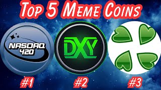 TOP 5 meme coins for the BULLRUN (August 2025)