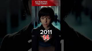 Hugo 2011 vs 2025 #Hugo2011 #CastTransformation #AsaButterfield #MovieNostalgia #YouTubeShorts