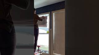 DIY Roman Shades! First attempt. What do you think? #diyhomedecor #romanshades #bedroommakeover