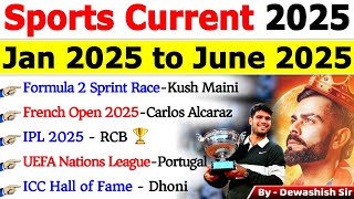 スポーツ時事ニュース 2025 | 2025年1月から6月 | 過去6か月間のスポーツ時事ニュース #sports2025