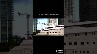 top 10 yacht ❤🛥🔥 #shorts #luxaryyacht #megayacht
