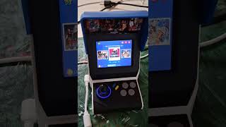 SNK Neo Geo Mini-Included Games and Controller #snk #neogeo #retrogaming #arcadegame
