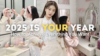 How to ACTUALLY Achieve Everything You Want in 2025 (No Basic Tips!) 💗✨