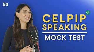 CELPIP スピーキング模擬テスト（解答例付き）