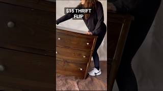 💲Thrift Store💲Dresser Flip!! #shorts #diy #home #design #art #furniture #natural #woodworking