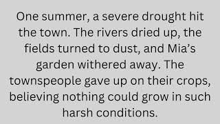 The Story of Mia's Garden