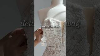 The Dreamiest Lace Wedding Dress EVER? #shorts #laceweddingdress #weddingdressinspo