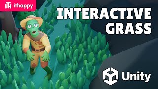 Interactive Grass in Unity Tutorial by #ithappy