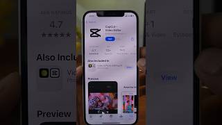 Capcut install in iPhone #shorts #viralshorts #trending #iphone #capcut #ytshorts #youtubeshorts