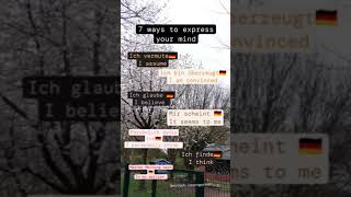 #expression #germanonline #learngerman #grammatik #languagelearning #deutsch #language#travel#europe