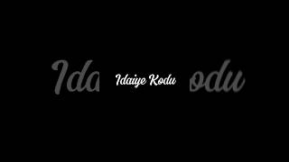 Iruttu Kaadu Song Blackscreen Lyrics 🦋✨💯#lyrics_whatsapp_status #candy_cretions
