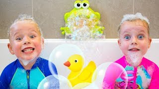 Bath SONG + More Nursery Rhymes & Kids Songs with Gaby and Alex