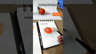 Taking watercolour drawing challange #art #realstudy #artisticgulshan