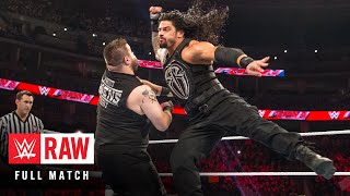FULL MATCH: Team Roman Reigns vs. Team Seth Rollins | Elimination Tag Team Match: Raw, Nov. 2, 2015