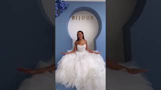 The bridal vibes are perfect - wedding dress - Bijoux Bridal #wedding #dress #brides
