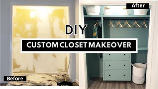 DIY CLOSET MAKEOVER!