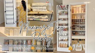 #9 Maximizing Small Pantry Space Hacks 🌟 Smart Pantry Organization Ideas for Small Spaces 🤗