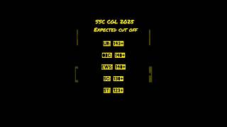 CGL 2025 EXPECTED CUT OFF#ssccgl#ssccutoff#ssc#shorts#sscmts#sscchsl#short#upsc#sscmath#sscgk#parmar