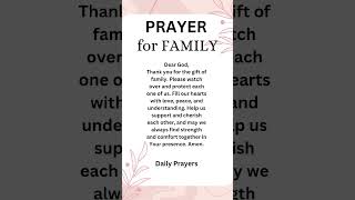 PRAYER FOR FAMILY 🙏✝️🙏✝️🪽#youtubeshorts #prayerpray #familyprayer #shortsfeed