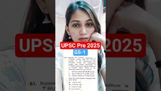 UPSC PRELIMS 2025 #upsc #upscprelims #upsc2025 #upscprelims2025 #generalstudies