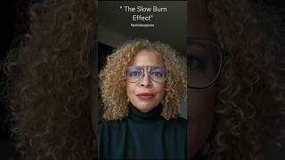 The "Slow Burn "  the power of gradual attraction. #womenover40   #DatingWisdom  #LoveAfter40