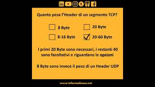Quiz: TCP vs UDP