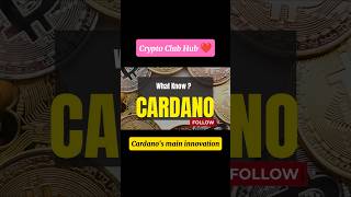 What Makes Cardano Unique? #cardano #adacoin #crypto #cryptocurrency #cryptonews  #cryptotrading