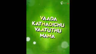 panju muttai sela Katti❣️lyrics whatsapp status video song ❣️night vibes💞VICKY creations 003👍support