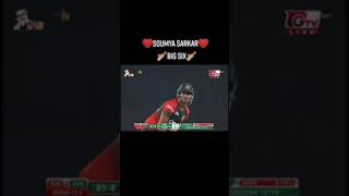 soumya sarkar big six #shorts