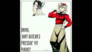 Piano tiles ft. Douma and Shinubo #demonslayer #animeedit #anime #edit #kny