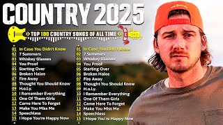 Country Songs 2025 - Morgan Wallen, Luke Bryan, Luke Combs, Jason Aldean, Kane Brown, Lee Brice