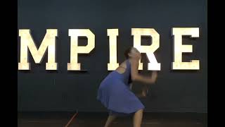 2020 recipient Miranda Jimenez dances