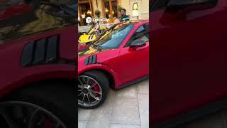 Red Porsche Steals the Show! Crowd Goes Wild! #Monaco #Supercars #Billionaires