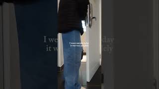 I went outside today...