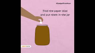 GadgetFreeHour Activity: Curious Minds