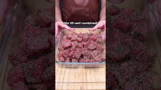 Want Delicious High Protein Meals? Try This Buttery Garlic Steak & Eggs! 🥩🍳🍟 #recipe #mealprep