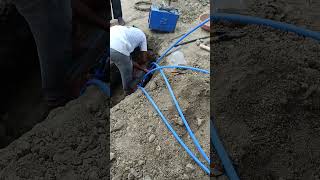 गांव के वीडियो || गांव में लगी पाइप लाइन || village Blog
