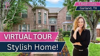 Stylish Home For Sale | 5518 Deer Brook Trail, Garland, TX