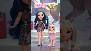 Amaya Plays This or That with her Little Sister - Opal 💗 | Rainbow High #shorts