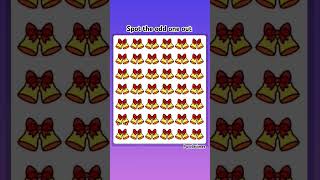 #spottheoddoneout #challenge #puzzle