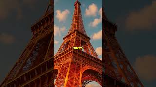 The Eiffel Tower Can Shrink?! 🗼❄️ Here’s Why #EiffelTowerFacts, #MindBlowingShorts, #didyouknow